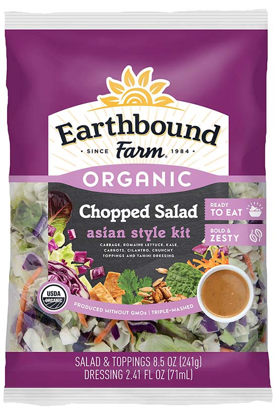 Earthbound Farm LLC Issues Allergy Alert on Undeclared Milk and Egg in One Batch of Earthbound Farm Organic Chopped Asian Style Salad Kit